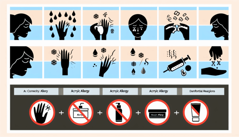 Akrilat alerjisi temas (kontakt) alerjileri