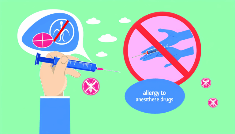 Anestezik İlaç alerjisi İlaç alerjileri