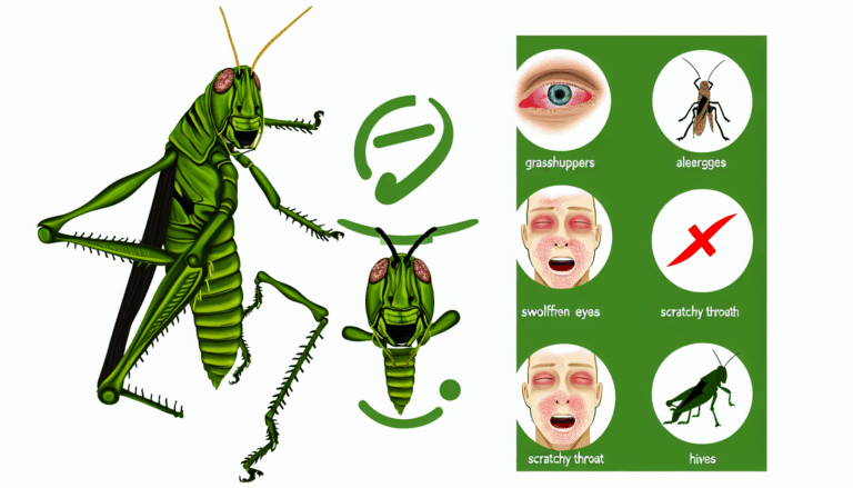 Çekirge alerjisi böcek alerjileri
