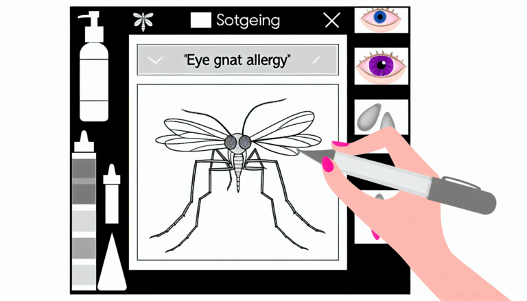 Göz sineği alerjisi böcek alerjileri