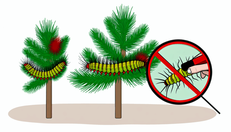 Çam kese böceği tırtılı alerjisi böcek alerjileri