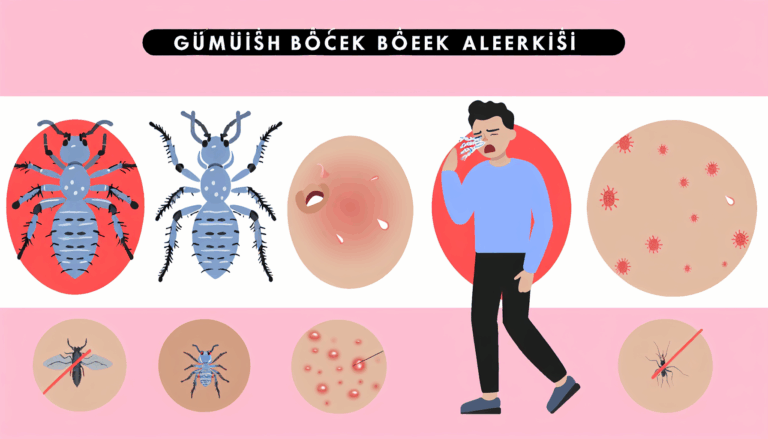 Gümüş böcek alerjisi böcek alerjileri