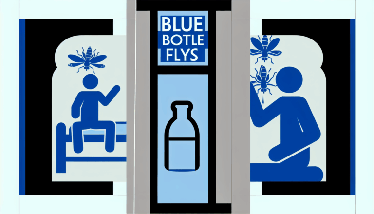 Mavi Şişe sineği alerjisi böcek alerjileri